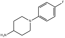 1-(4-fluorophenyl)piperidin-4-amine Structure