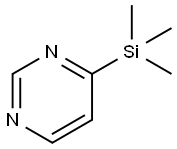 4-(TRIMETHYLSILYL)PYRIMIDINE Structure