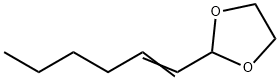 1,3-Dioxolane,  2-(1-hexenyl)-  (8CI,9CI) Structure