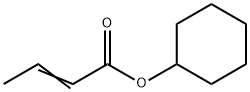 Cyclohexyl crotonate Structure