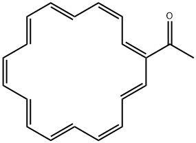 1,3,5,7,9,11,13,15,17-Cyclooctadecanonen-1-yl(methyl) ketone Structure