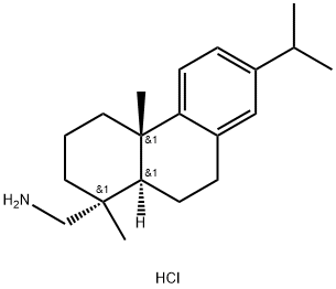 (1R,4aS,10aR)-1,2,3,4,4a,9,10,10a-Octahydro-1-,4a-dimethyl-7-(1-methylethyl)-1-phenanthrenemethanamine hydrochloride Structure