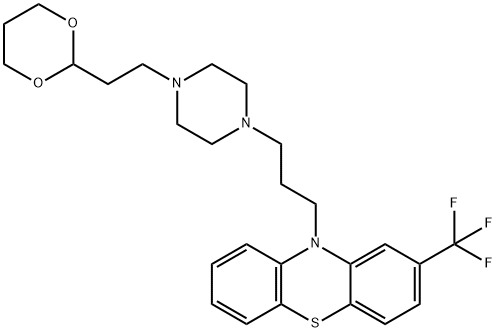 Оксафлумазин структурированное изображение