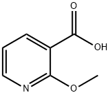 2-Methoxynicotinic acid Structure