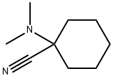 1-(dimethylamino)cyclohexanecarbonitrile 구조식 이미지