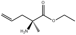 4-Pentenoicacid,2-amino-2-methyl-,ethylester,(S)-(9CI) Structure