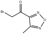Ethanone, 2-bromo-1-(4-methyl-1,2,5-oxadiazol-3-yl)- (9CI) Structure