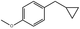 1-Cyclopropylmethyl-4-methoxybenzene Structure