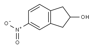2-HYDROXY-5-NITROINDANE Structure