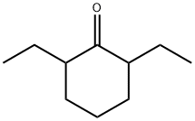 2,6-Diethylcyclohexanone Structure