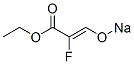 2-Fluoro-3-sodiooxyacrylic acid ethyl ester Structure