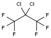 2,2-dichloro-1,1,1,3,3,3-hexafluoropropane Structure