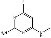 2,4-Pyrimidinediamine,6-fluoro-N4-methyl- Structure