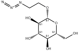 2-Azidoethyl beta-D-Glucopyranoside Structure