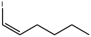 (1Z)-1-Iodo-1-hexene Structure