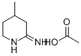 2-이미노-4-메틸피페리딘아세테이트 구조식 이미지