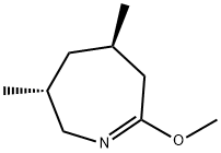 2H-Azepine,3,4,5,6-tetrahydro-7-methoxy-3,5-dimethyl-,trans-(9CI) 구조식 이미지
