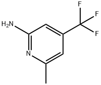 6-METHYL-4-(TRIFLUOROMETHYL)PYRIDIN-2-AMINE Structure