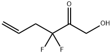 5-Hexen-2-one,  3,3-difluoro-1-hydroxy- Structure