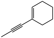 1-(1-Cyclohexenyl)-1-propyne 구조식 이미지