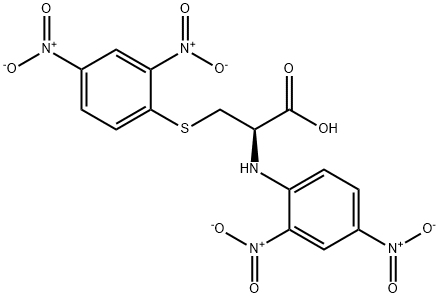 N,S-DI(2,4-DNP)-L-CYSTEINE Structure