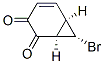 Bicyclo[4.1.0]hept-4-ene-2,3-dione, 7-bromo-, (1alpha,6alpha,7alpha)- (9CI) 구조식 이미지