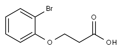 3-(2-bromophenoxy)propanoic acid Structure