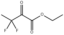 부탄산,3,3-디플루오로-2-옥소-,에틸에스테르 구조식 이미지