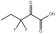 펜탄산,3,3-디플루오로-2-옥소- 구조식 이미지