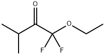 2-부탄온,1-에톡시-1,1-디플루오로-3-메틸- 구조식 이미지