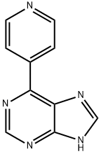 9H-퓨린,6-(4-피리디닐)- 구조식 이미지
