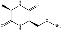 2,5-Piperazinedione,3-[(aminooxy)methyl]-6-methyl-,(3R-cis)-(9CI) 구조식 이미지