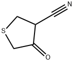 4-CYANO-3-TETRAHYDROTHIOPHENONE Structure