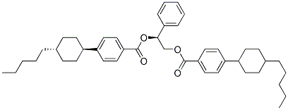 165660-09-3 BENZOIC ACID, 4-(TRANS-4-PENTYLCYCLOHEXYL)-, (1S)-1-PHENYL-1,2-ETHANEDIYL ESTER