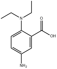 벤조산,5-아미노-2-(디에틸아미노)-(9CI) 구조식 이미지