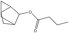 Butanoic acid, tricyclo[2.2.1.02,6]hept-3-yl ester (9CI) Structure