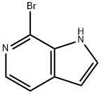 7-BROMO-1H-PYRROLO[2,3-C]PYRIDINE
 Structure