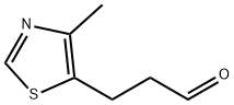 5-Thiazolepropanal,  4-methyl- Structure