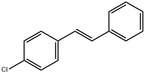 (E)-1-(4-Chlorophenyl)-2-phenylethene Structure