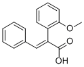 2-(2-METHOXYPHENYL)-3-PHENYLACRYLIC ACID Structure