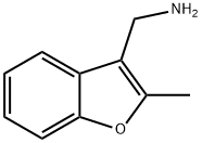 3-Benzofuranmethanamine,  2-methyl- Structure