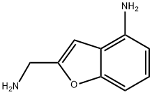 2-Benzofuranmethanamine,  4-amino- Structure