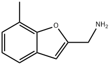 2-Benzofuranmethanamine,  7-methyl- Structure