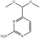 4-DIMETHOXYMETHYLPYRIMIDIN-2-YLAMINE Structure