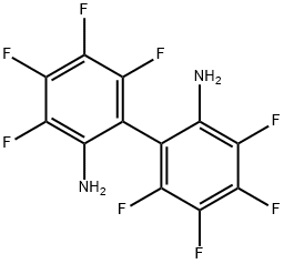 3,3',4,4',5,5',6,6'-Octafluorobiphenyl-2,2'-diamine Structure