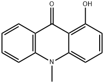 1-HYDROXY-10-METHYL-10H-ACRIDIN-9-ONE Structure