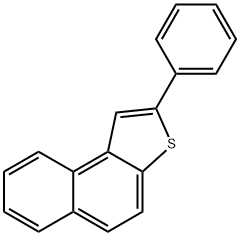 2-페닐나프토[2,1-b]티오펜 구조식 이미지
