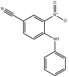 3-Nitro-4-(PhenylaMino)benzonitrile Structure