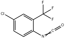 4-CHLORO-2-(TRIFLUOROMETHYL)PHENYL ISOCYANATE 구조식 이미지