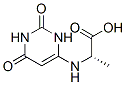 1,2,3,6-Tetrahydro-2,6-dioxo-4-pyrimidinealanine Structure